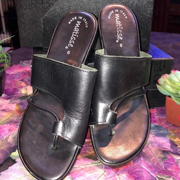 MATISSE LEATHER ITALIAN Made Sandal by - Picture 11 of 12
